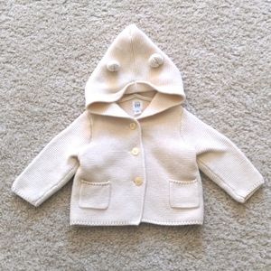 Baby Gap Brannan Bear Hoodie Sweater